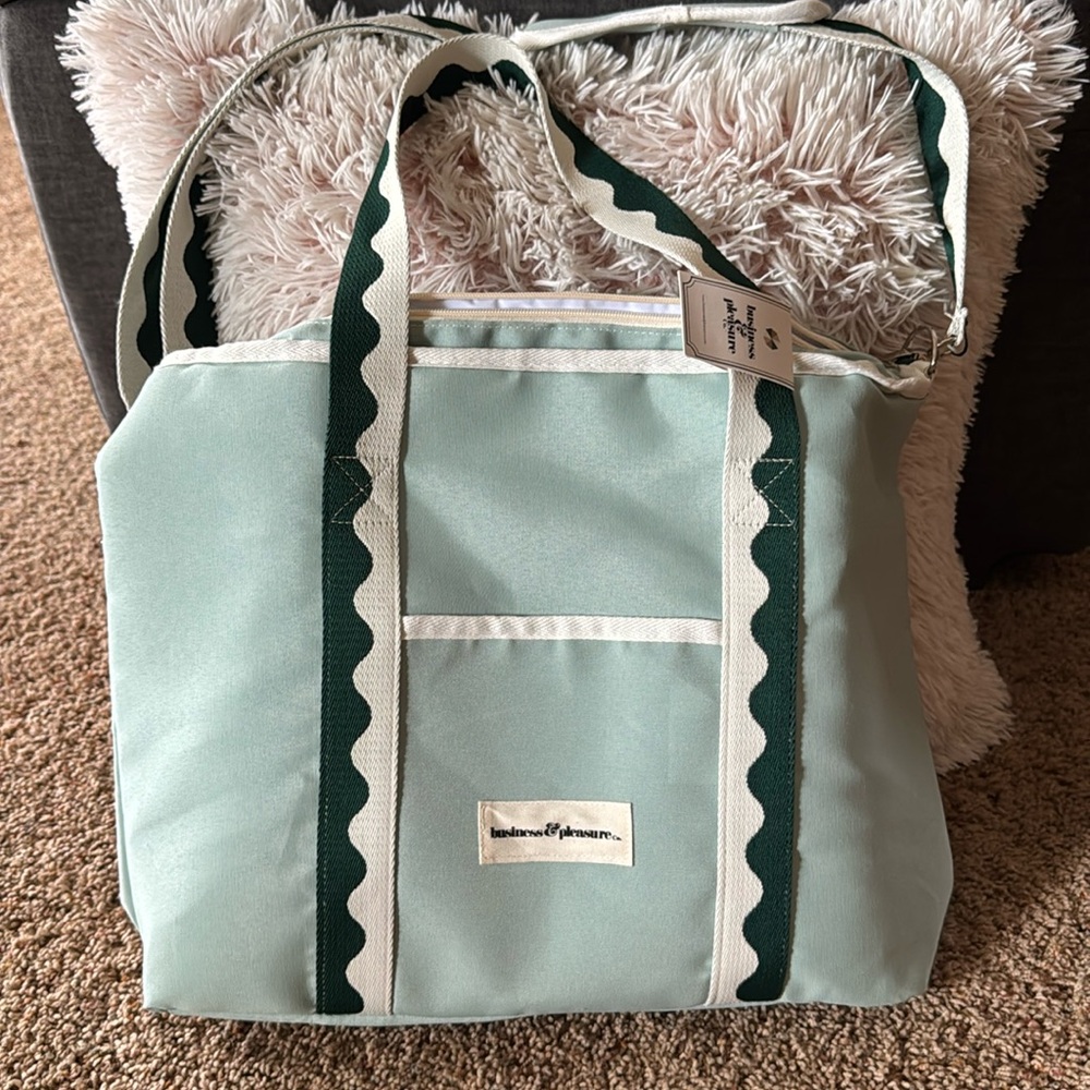 Business & Pleasure  insulated tote.